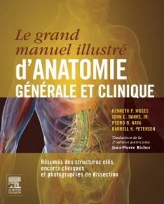 Kniha Le grand manuel illustré d'anatomie générale et clinique Professeur Kenneth P. Moses
