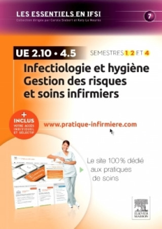 Könyv Infectiologie et hygiène - Gestion des risques et soins infirmiers - UE 2.10 et UE 4.5 Carl Crouzilles