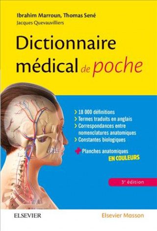Carte Dictionnaire médical de poche Ibrahim Marroun