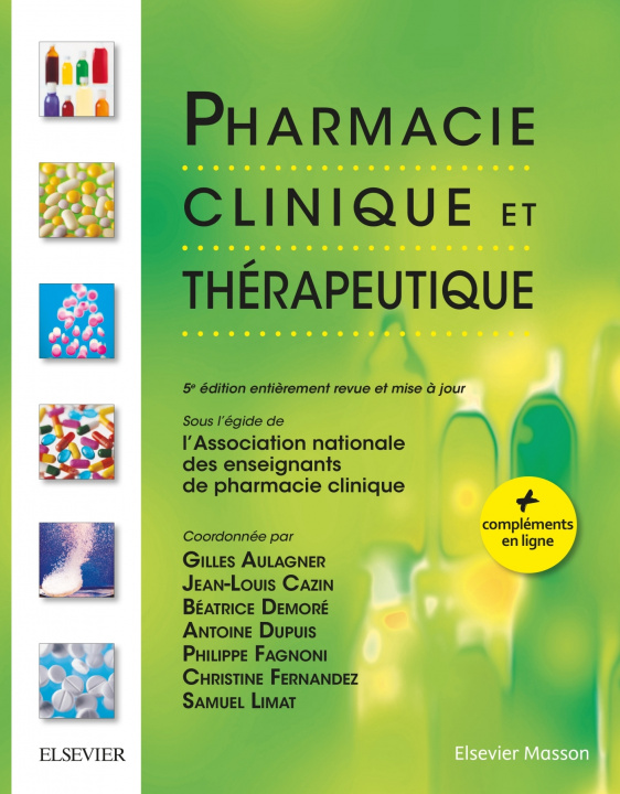 Book Pharmacie clinique et thérapeutique Samuel Limat