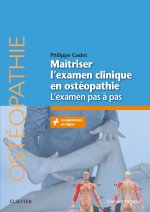 Carte Maîtriser l'examen clinique en ostéopathie Philippe Gadet