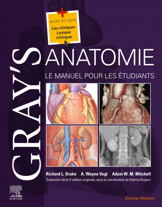Carte Gray's Anatomie - Le Manuel pour les étudiants Richard L. Drake