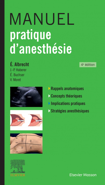 Kniha Manuel pratique d'anesthésie Eric Albrecht