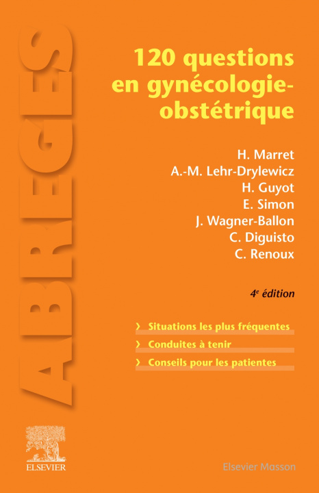 Kniha 120 questions en gynécologie-obstétrique Henri Marret