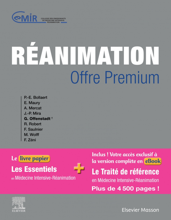 Kniha Réanimation - OFFRE PREMIUM CEMIR Collège des Enseignants de Médecine Intensive - Réanimation