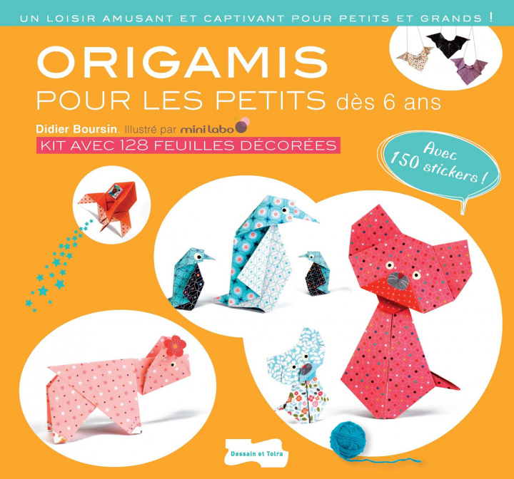 Kniha Origami pour les petits - nouvelle édition Didier Boursin