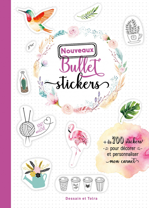 Carte Nouveaux Bullet stickers 