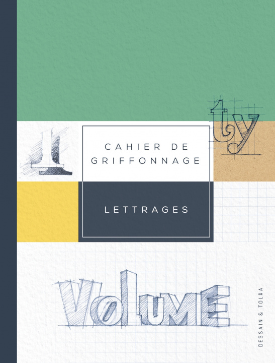 Kniha Cahier de griffonnage Lettrage 