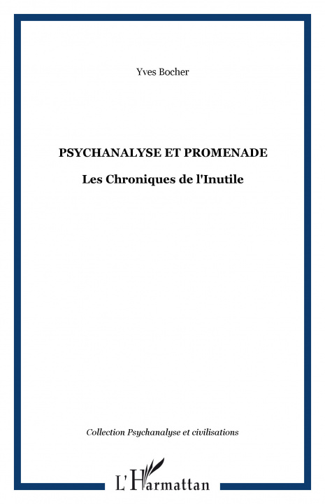 Βιβλίο Psychanalyse et promenade Bocher