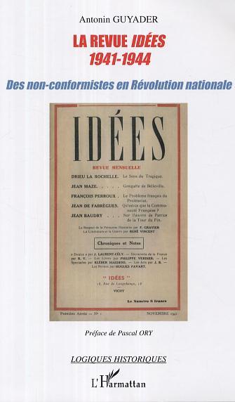 Kniha La revue Idées (1941-1944) Guyader