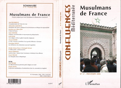 Kniha Confluences Méditerranée Boubekeur