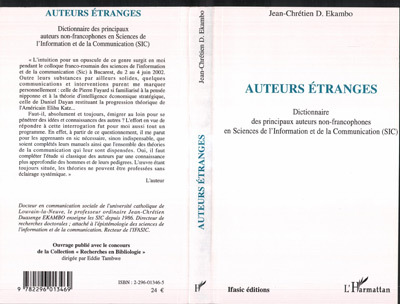 Buch Auteurs étranges Ekambo