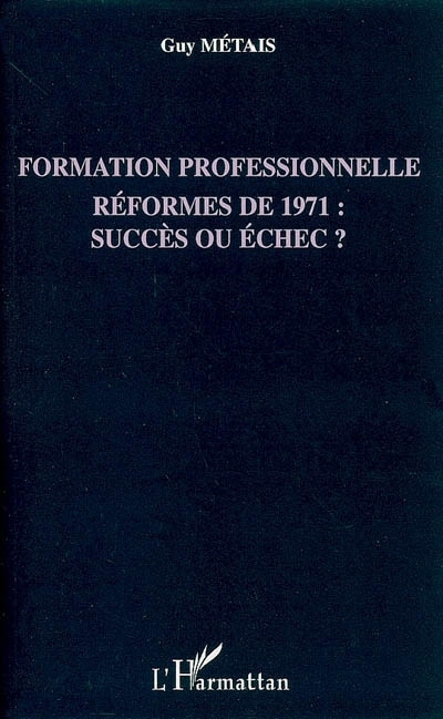 Knjiga Formation professionnelle Metais