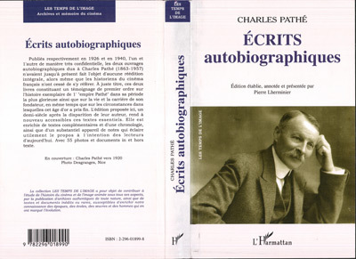 Knjiga Ecrits autobiographiques Pathé