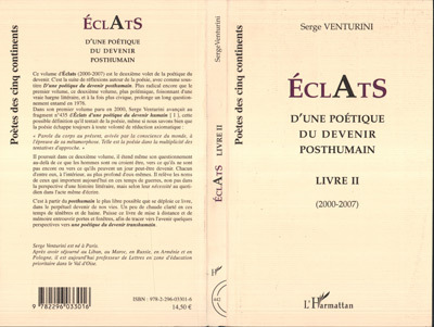 Book Eclats Venturini