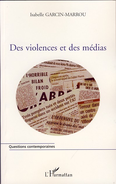 Knjiga Des violences et des médias Garcin-Marrou