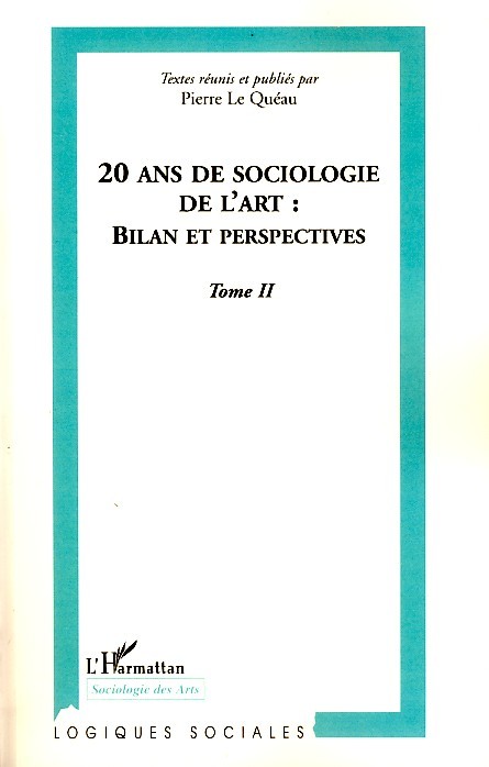 Könyv 20 ans de sociologie de l'art 