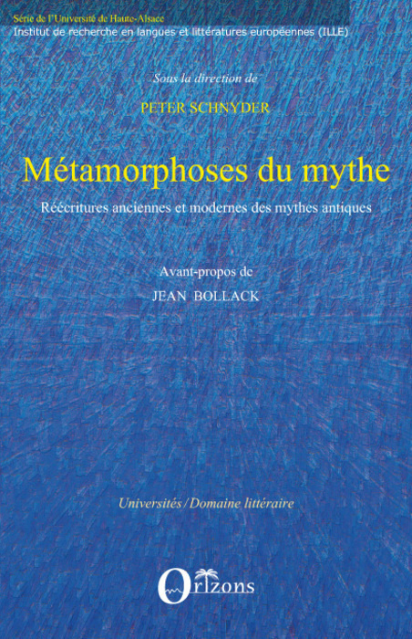 Buch Métamorphoses du mythe 