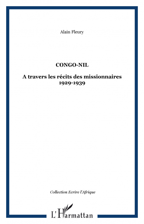 Knjiga Congo-Nil Fleury