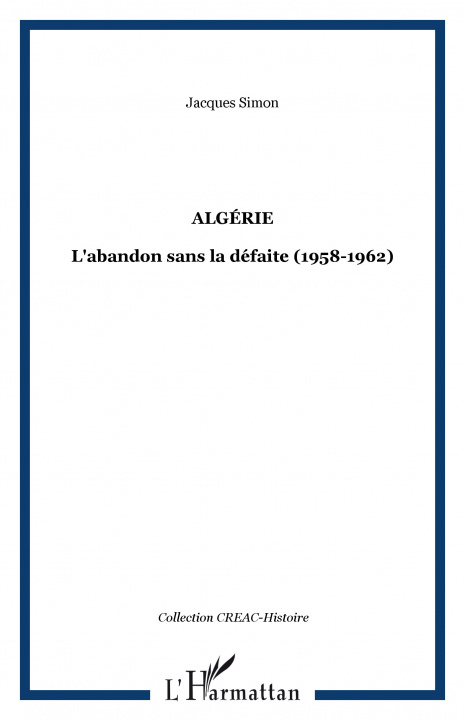 Knjiga Algérie Simon