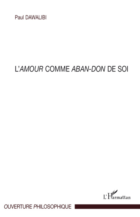 Knjiga L'amour comme aban-don de soi Dawalibi