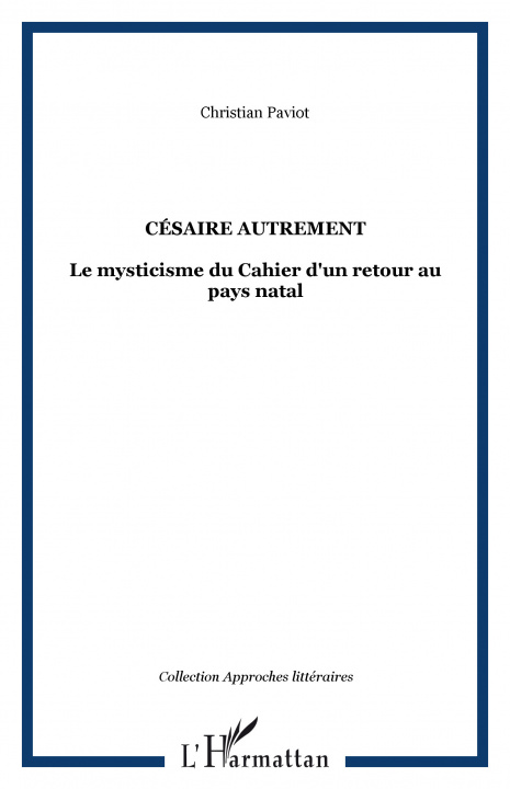 Livro Césaire autrement Paviot