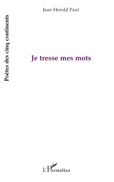 Knjiga Je tresse mes mots Paul