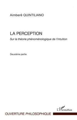 Knjiga La perception Quintiliano