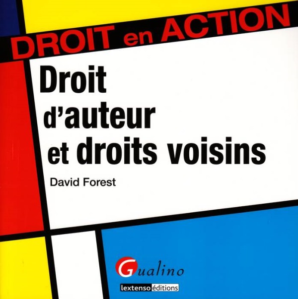 Knjiga droit d'auteur et droits voisins Forest d.