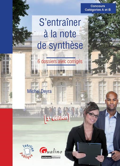 Książka s'entraîner à la note de synthèse - 3ème édition Deyra m.