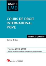 Carte COURS DE DROIT INTERNATIONAL PRIVE BRIERE C.