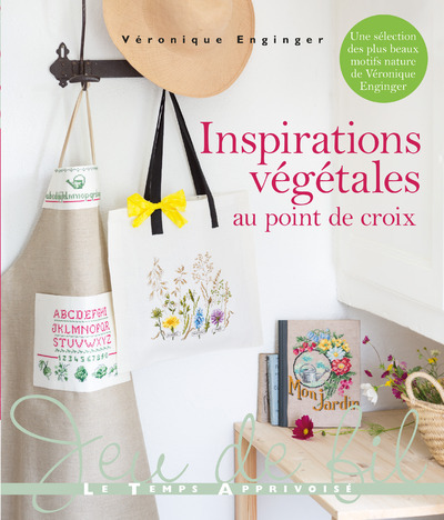 Kniha Inspirations végétales au point de croix Véronique Enginger