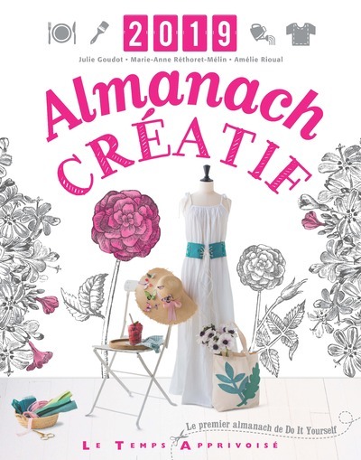 Buch Almanach créatif 2019 Marie-Anne Rethoret-Melin