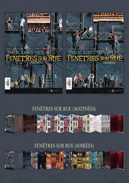 Kniha Fenetres sur rue. Matinees/Soirees RABATE-P