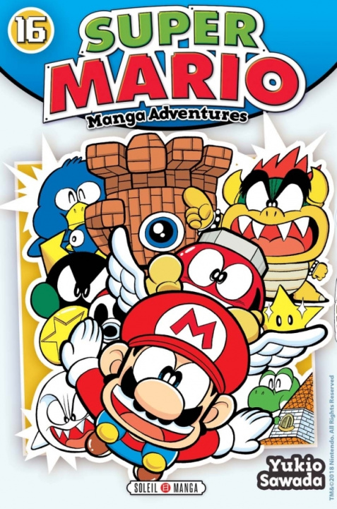 Kniha Super Mario Manga Adventures T16 Yukio Sawada