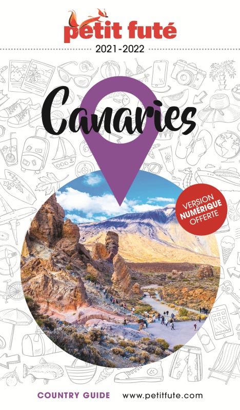 Carte Guide Canaries 2021 Petit Futé Auzias d. / labourdette j. & alter