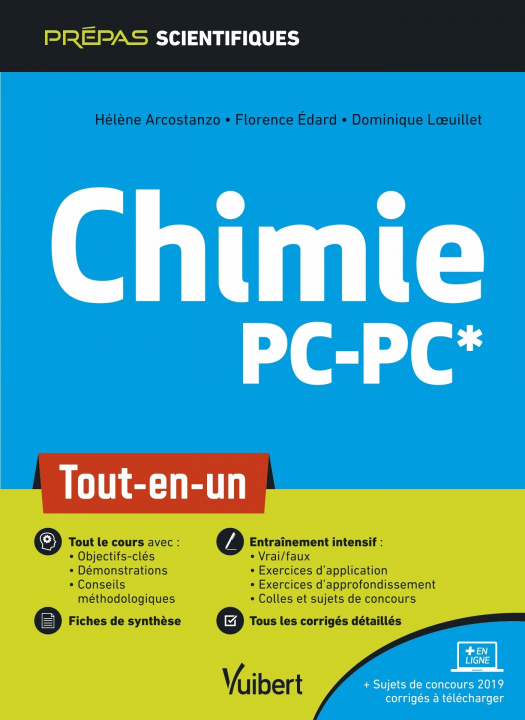 Livre Chimie PC/PC* - Tout-en-un Arcostanzo