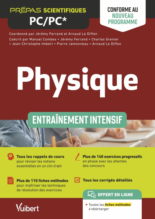 Knjiga Physique PC/PC* - Entraînement intensif - Conforme au nouveau programme 