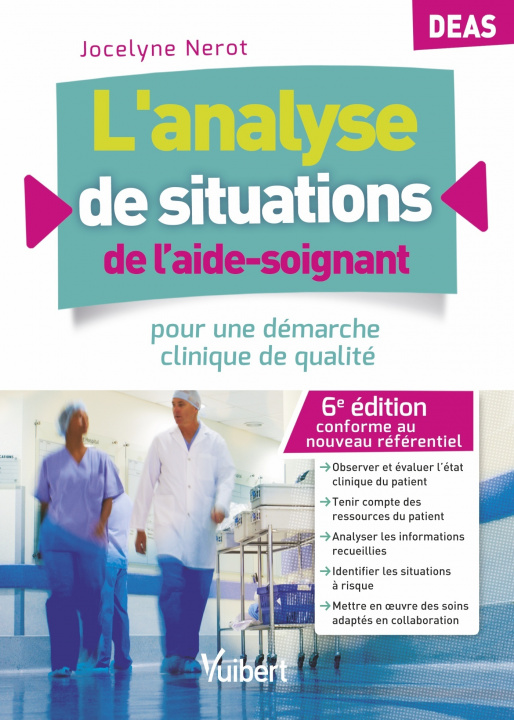 Knjiga L'analyse de situations de l'aide-soignant - DEAS NEROT