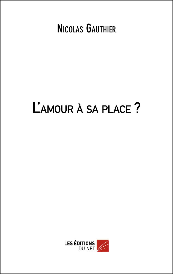 Libro L’amour à sa place ? Gauthier