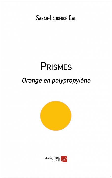 Книга Prismes - Orange en polypropylène Cal