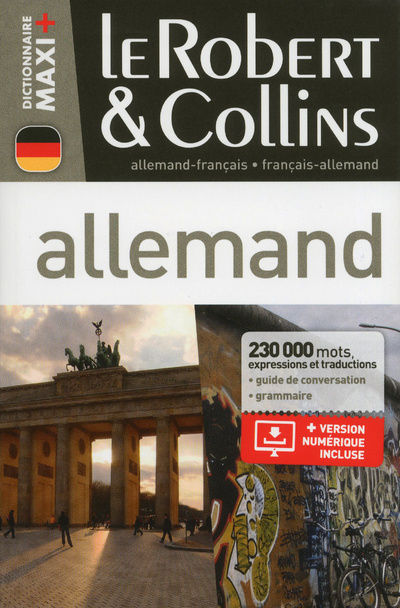 Kniha LE ROBERT & COLLINS MAXI+ ALLEMAND + CARTE TELECHARGEABLE 