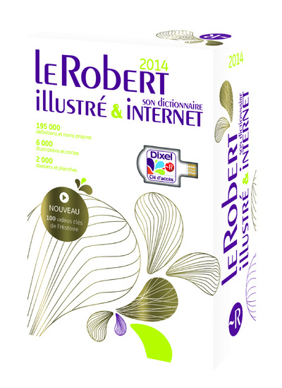 Buch ROBERT ILLUSTRE ET DIXEL 2014 FIN D'ANNEE VIOLET 