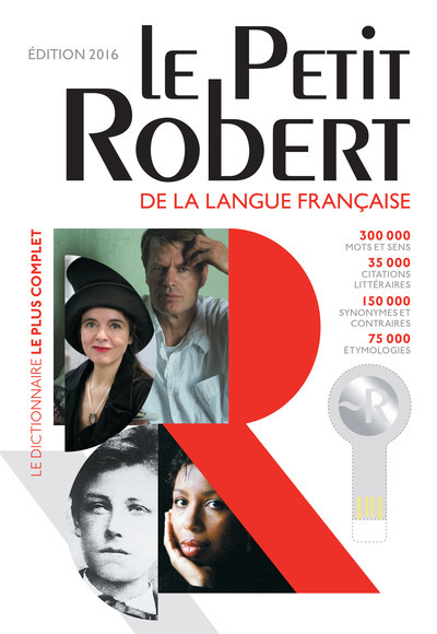 Buch Le Petit Robert langue francaise 2016 + Clé Paul Robert