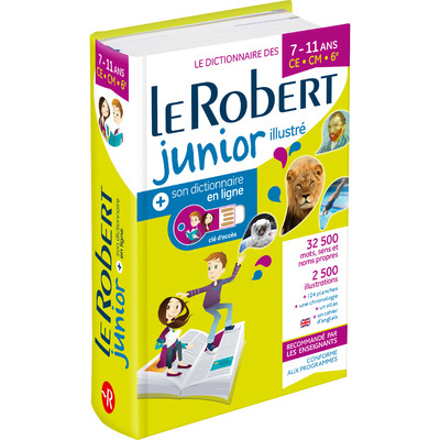 Kniha Le Robert Junior Illustre et son dictionnaire en ligne: Bimedia  2021 Sophie Chantreau-Razumiev