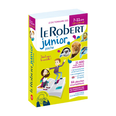 Carte Le Robert Junior Poche 2021 