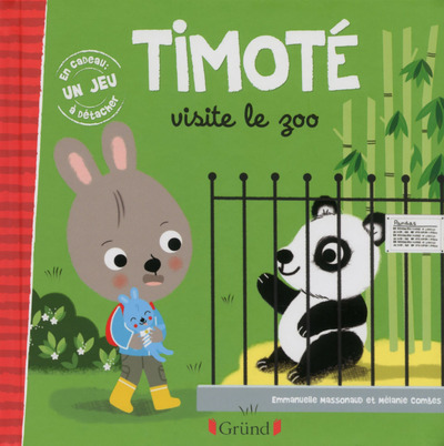 Boek Timoté visite le zoo Emmanuelle Massonaud
