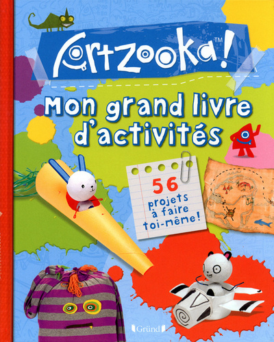 Knjiga Mon grand livre d'activités artzooka 