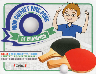 Buch Mon coffret ping-pong Emmanuelle Radiguer