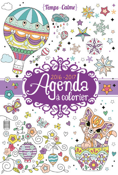Kniha Agenda à colorier 2016-2017 Eugénie Varone